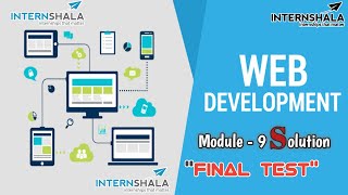 Internshala Web Development Final Test AnswersInternshala web development Final Test Solution [upl. by Tipton]