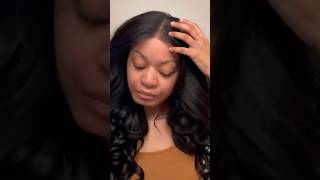 Sensationnel BareLace Unit 15 hair gluelesswig sensationnel tutorial review shorts beauty [upl. by Kinsley]