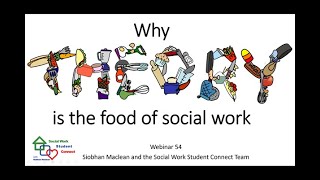 Why theory in the food of social work Webinar 54 [upl. by Adnylg]