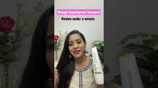 Biolage Smoothproof Shampoo Review shorts  Review under a minute  Just another girl [upl. by Kristofer]