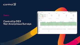 ControlUp DEX Improved Employee Sentiment Collection  Nonanonymous Surveys [upl. by Darcia]