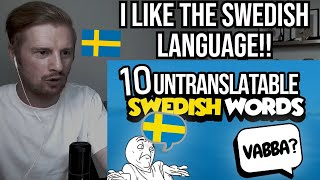 Reaction To 10 Untranslatable Swedish Words [upl. by Adnolay62]