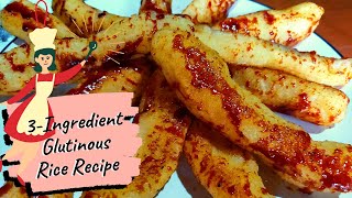 Quick And Easy 3Ingredient Recipe  Pilipit Malagkit Glutinous Rice  Kakaning Malagkit [upl. by Wilcox]