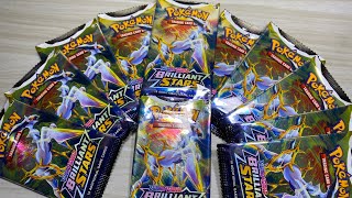 BRILLIANT STARS POKEMON BOOSTER PACKS OPENING  SWORD amp SHIELD POKEMON CARD BOOSTER PACK OPENING [upl. by Aylmer]