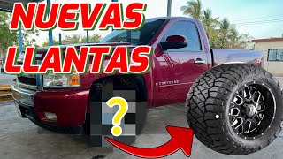 LLANTAS TODO TERRENO a mi chevy “4x4”  SHESHELED [upl. by Santini]