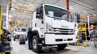 Isuzu Commercial Truck Factory  Assembly in Japan [upl. by Olenolin11]