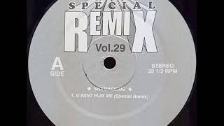 Shadasious  U Kant Play Me Special Remix [upl. by Clem]