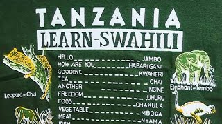 learn Swahili 32 popular swahili words used in daily life [upl. by Armalda]