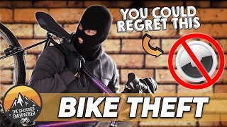 Bike Theft You May Regret Your Apple AirTag or Tile Stickers Plus Bonus AntiTheft Options [upl. by Olathe]