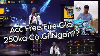 REVIEW ACC FF GIÁ 250K CÓ 2 SÚNG NÂNG CẤP LIỆU CÓ NGON  REVIEW ACC FREE FIRE [upl. by Eiba845]