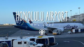 HONOLULU INTERNATIONAL AIRPORT 2023hnlhawaii [upl. by Sirtimid]