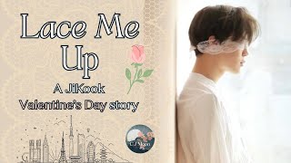 ❤️‍🔥LACE ME UP  JIKOOK FF  Tokyo lace blindfolds Valentines Day oneshot jikookff [upl. by Anileuqcaj]