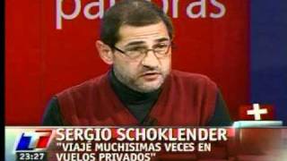 Sergio Schoklender volvió a hablar por TV y a falsear la realidad [upl. by Athallia]