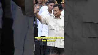 quotPrabowo Siapkan Kejutan di Hari Guru Nasionalquot [upl. by Arikehs]