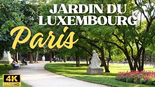 Paris  Jardin du Luxembourg 4K UHD [upl. by Averat676]