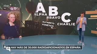 Celebrando el día de los Radioaficionados en rtve [upl. by Alameda]