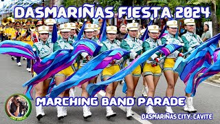 DASMARIÑAS FIESTA 2024  MARCHING BAND PARADE [upl. by Earehs]