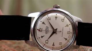 Vintage Swiss Roamer Watch Review Traditional Swiss Watchmaking [upl. by Agatha449]