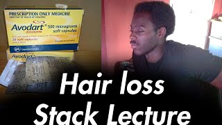 Hair Loss Stacks Using Finasteride and Dutasteride [upl. by Yahsed179]