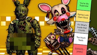 Ranking FNAF Animatronics by Sex Appeal [upl. by Diamond]