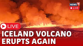 Iceland Volcano Live  Iceland Volcano Eruption Live  Iceland Volcano Live Stream  Iceland Volcano [upl. by Teraj]