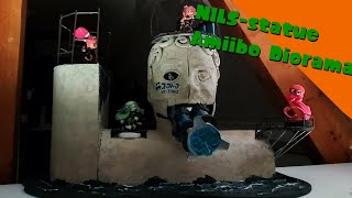 Splatoon 2 Octo Expansion  NILS statue Amiibo Diorama  project [upl. by Kwabena]