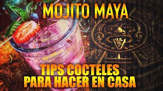 COMO HACER UN MOJITO  MAYA 🏡 EN CASA 🏠  FÁCIL DE PREPARAR  5 ingredientes [upl. by Ahs]