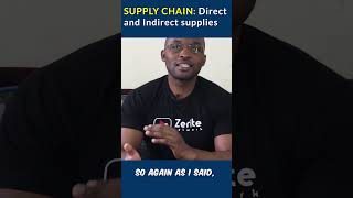 SUPPLY CHAIN Direct and Indirect supplies supplychainanalytics supplychain supplychainsolutions [upl. by Aremat57]