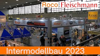 Roco  Fleischmann Spur N HO  Neues von der Intermodellbau 2023 [upl. by Roid]