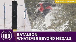 Bataleon Whatever Beyond Medals 2023 Snowboard Review [upl. by Heyes]