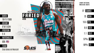 Kenneth Faried  Highlights 2024 [upl. by Genovera]