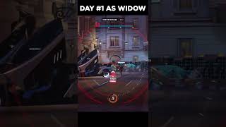 WIDOW MAINS ANY TIPS overwatch shorts [upl. by Dusa]