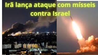 Explosões no Céu Israel Intercepta Mísseis noticias news noticia noticiasmundiais [upl. by Allain]