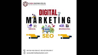 Digital Marketing Solutions  SEO Branding amp Media Services  DE Media Solutions [upl. by Bowler457]