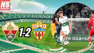 ELCHE 12 ALMERÍA Análisis del partido [upl. by Allebasi608]