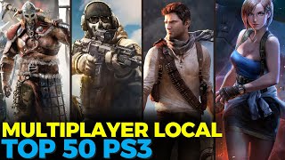 TOP 50 MELHORES JOGOS MULTIPLAYER LOCAL DO PS3 TELA DIVIDIDA PARA 24 PLAYERS E COOP [upl. by Sirrep]