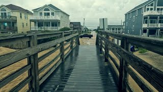 RAINY BEACH AFTER WORK The Outer Banks [upl. by Shaya]