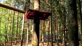 THE RED ROUTE  TRASEUL ROȘU  SĂPÂNȚA ADVENTURE PARK  AVENTURA PARC  VIDEO 1 gopro12travel [upl. by Steele741]