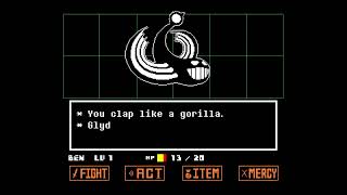 Undertale secret boss Glyde [upl. by Neeluqcaj144]