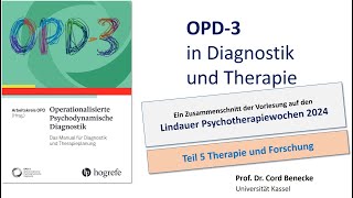 OPD 3 Lindau Teil 5  Therapie und Forschung [upl. by Jankey536]