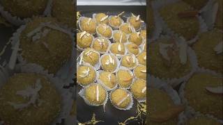 Jaggery Besan Ladduwinterspecialsweetrecipe laddu yummyrecip easyanddelicious MJNshorts [upl. by Franchot]