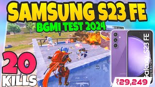 🔥Samsung Galaxy S23 FE 5G BGMI Test  Samsung Galaxy S23 FE Gaming Review [upl. by Drusilla117]