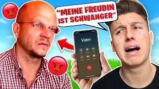 VATER sagen meine FREUNDIN ist SCHWANGER Fortnite Wenn ich DU WÄRE [upl. by Trelu]