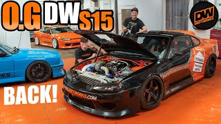 OG Driftworks S15 is Back 720hp mid engine 2JZ built in 2006 [upl. by Adkins]