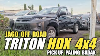 Mitsubishi Triton HDX Single Cabin 4x4 2022  Pick Up Paling Badak mitsubishitriton triton4x4 [upl. by Smiley983]