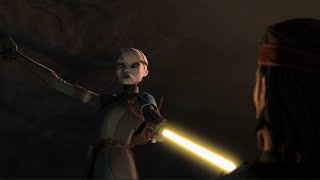 Ventress uses her lightsabers against the Bad Batch  The Bad Batch Season 3 Episode 9 [upl. by Tam235]