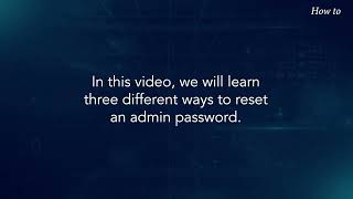 How to Reset Administrator Password in Windows [upl. by Dalohcin]