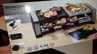 Silvercrest Raclette Grill  Unboxing [upl. by Enytsirhc784]