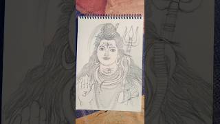 Mahadev Ji savan specia🙏🌺l drawingsubscribe youtubeshorts [upl. by Nosrej]