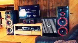 Cerwin vega xls 215 powerd by crown xti 4002 [upl. by Bowler]